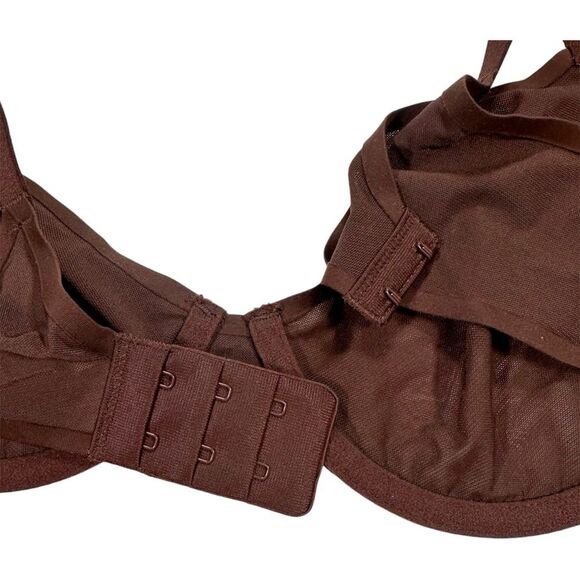 Aerie Smoothez Size 34D Mesh Unlined Balconette Underwire Bra - Picture 10 of 14